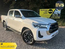 White Used 2022 Toyota HiLux Pickup | £24,850 (Good price)