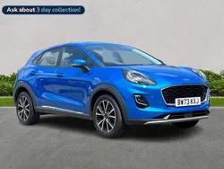 Blue Used 2024 Ford Puma Titanium Hatchback | £15,299 (Super price)