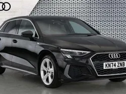 Black Used 2024 Audi A3 S-Line Hatchback | £27,790 (A bit pricey)