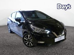 Black Used 2017 Nissan Micra N-Connecta Hatchback | £5,995 (A bit pricey)