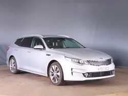 Silver Used 2017 Kia Optima 3 Estate | £5,490 (Fair price)