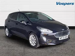 Black Used 2020 Ford Fiesta Titanium Hatchback | £12,345 (Fair price)