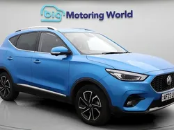 Blue Used 2023 MG ZS Exclusive Sedan | £13,800 (Fair price)