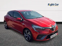 Flame red Used 2022 Renault Clio V RS Line Hatchback | £13,999 (Fair price)