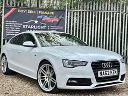 White Used 2012 Audi A5 Sportback S-Line Hatchback | £8,399 (Fair price)