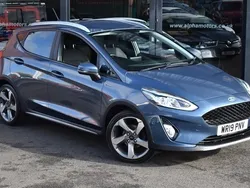 Chrome blue Used 2019 Ford Fiesta Active Hatchback | £9,390 (Fair price)