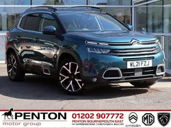 Blue Used 2021 Citroën C5 Aircross Shine SUV | £16,490 (Fair price)