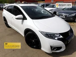 White Used 2016 Honda Civic EX Estate | £7,490 (Fair price)