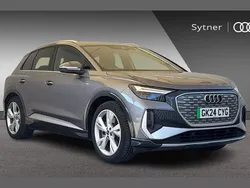 Grey Used 2024 Audi Q4 e-tron S-Line SUV | £28,000 (Good price)