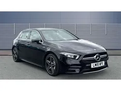 Black Used 2019 Mercedes A35 AMG Premium Hatchback | £20,502 (Good price)