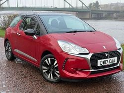 Red Used 2017 DS Automobiles DS3 Chic Hatchback | £4,999 (Good price)