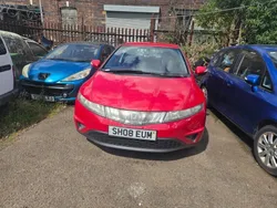 Red Used 2008 Honda Civic SE Hatchback | £1,199 (Fair price)