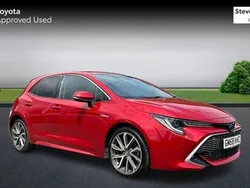 Red Used 2019 Toyota Corolla Hatchback | £17,066 (Expensive)