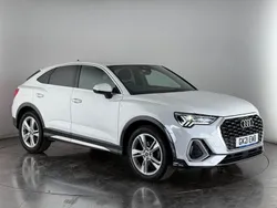 White Used 2021 Audi Q3 Sportback S-Line SUV | £25,500 (Super price)