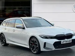 Mineral white Used 2025 BMW 320 M Sport Estate | £35,990 (A bit pricey)