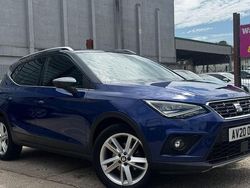 Blue Used 2020 Seat Arona FR SUV | £10,700 (Fair price)