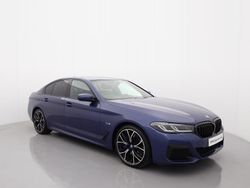 Blue Used 2022 BMW 545e M Sport | £33,590 (Fair price)