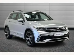 Silver Used 2022 VW Tiguan R-line SUV | £28,790 (Fair price)