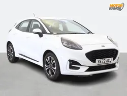 White Used 2022 Ford Puma Gen-E ST-Line SUV | £14,895 (Fair price)