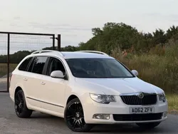 White Used 2013 Skoda Superb Elegance Estate | £2,997 (Super price)