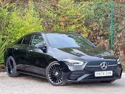 Black Used 2024 Mercedes CLA200 AMG Line Premium Plus Sedan | £30,998 (Fair price)