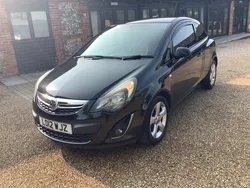 Black Used 2012 Vauxhall Corsa Hatchback | £3,495 (Expensive)