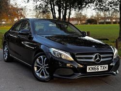 Black Used 2016 Mercedes C220 Sedan | £7,995 (Fair price)
