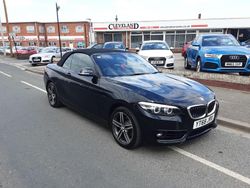 Black Used 2018 BMW 218 Sport Line Cabriolet | £13,450 (Fair price)