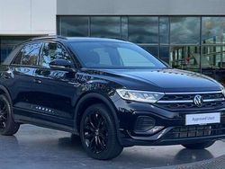 Deep black pearl Used 2022 VW T-Roc R-line SUV | £26,726 (Fair price)