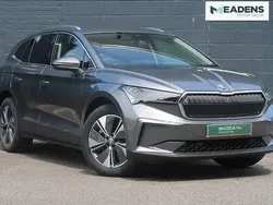 Graphite grey metallic Used 2024 Skoda Enyaq iV SUV | £27,195 (Good price)