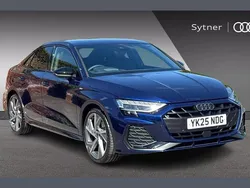 Blue Used 2025 Audi A3 Black Edition Sedan | £33,500 (Expensive)