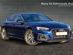 Blue Used 2021 Audi A5 Sportback S-Line Hatchback | £28,593 (A bit pricey)
