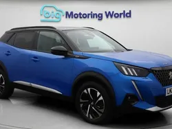 Blue Used 2022 Peugeot 2008 GT SUV | £15,500 (Good price)