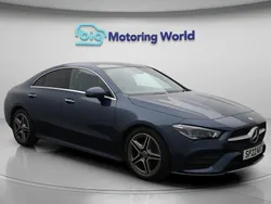 Blue Used 2022 Mercedes CLA180 AMG Line Premium Plus Sedan | £25,000 (Fair price)
