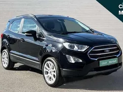 Black Used 2022 Ford Ecosport Titanium SUV | £11,410 (Fair price)