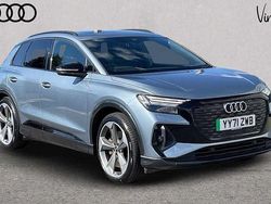 Blue Used 2022 Audi Q4 e-tron Advanced Plus SUV | £28,288