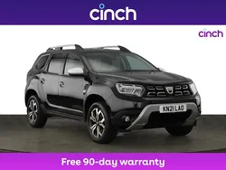 Black Used 2022 Dacia Duster Prestige SUV | £13,549 (A bit pricey)