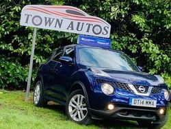 Blue Used 2014 Nissan Juke Acenta Premium SUV | £5,990 (Super price)