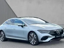 Hightech silver Used 2022 Mercedes EQE350 Exclusive Luxury Sedan | £36,983