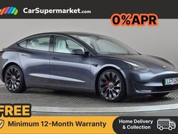 Grey Used 2021 Tesla Model 3 Performance Sedan | £30,197