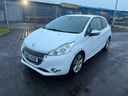 White Used 2012 Peugeot 208 Allure Hatchback | £1,295 (Fair price)