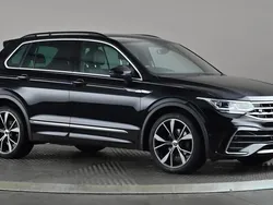 Black Used 2021 VW Tiguan R-line SUV | £21,798 (Fair price)