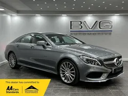 Grey Used 2016 Mercedes CLS220 AMG line Coupe | £12,994 (Fair price)