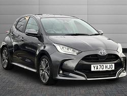 Grey Used 2021 Toyota Yaris Hybrid Hatchback | £16,500 (A bit pricey)