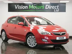 Red Used 2012 Vauxhall Astra Excite Hatchback | £1,980 (Fair price)