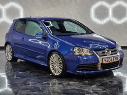 Blue Used 2007 VW Golf V R Hatchback | £6,995 (Good price)