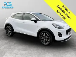 White Used 2021 Ford Puma Titanium Hatchback | £12,295 (Good price)