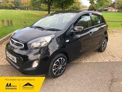 Black Used 2014 Kia Picanto 2 Hatchback | £3,495 (Fair price)