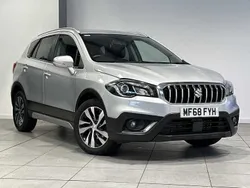 Silky silver metallic Used 2018 Suzuki SX4 S-Cross SZ-T SUV | £12,000 (Fair price)