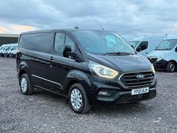 Black Used 2021 Ford Transit Custom Limited Van | £13,275 (Good price)